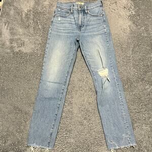Madewell Jeans Womens 24 (26x26.5) Perfect Vintage Cropped